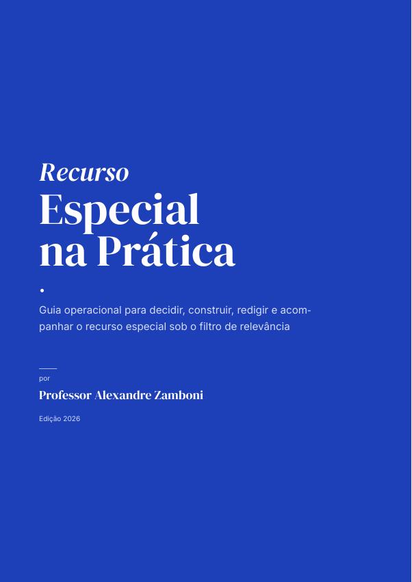 Capa de Recurso Especial na Prática: Da triagem ao STJ